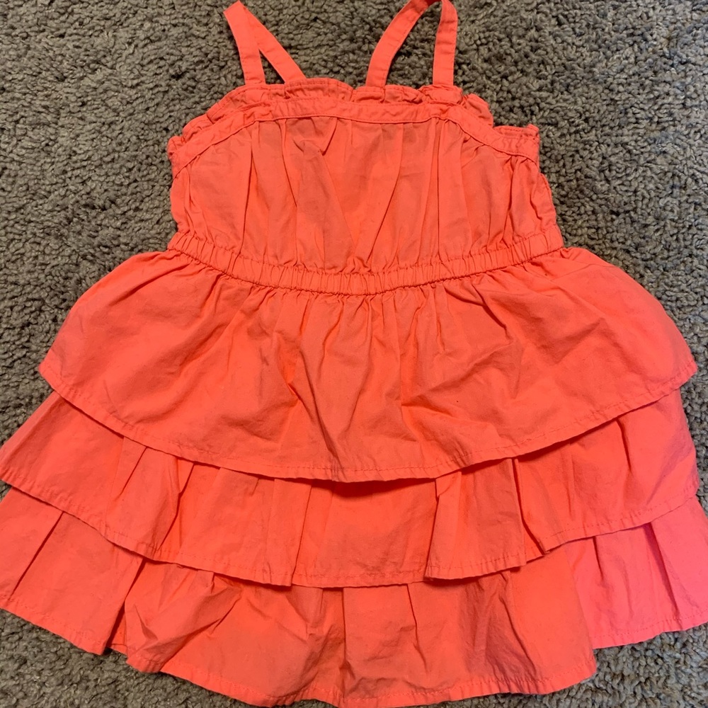 Layered dress with diaper cover